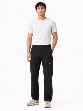 Columbia Black Men's Cargo Pants - Regular Fit
